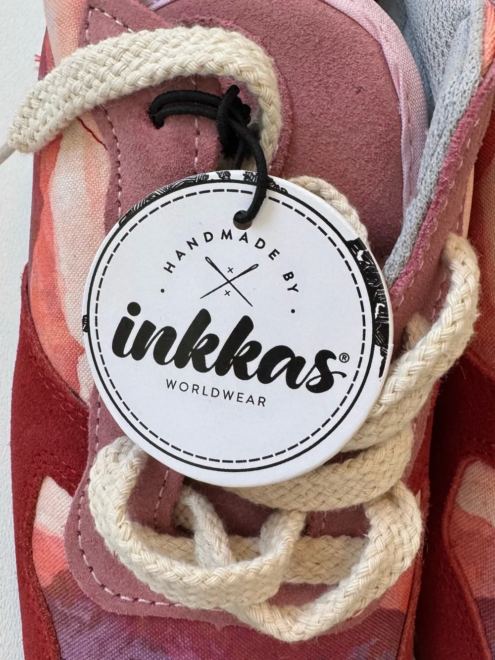 Inkkas The Andes Jogger Sneaker in Red | 8 NWT - Picture 8 of 12